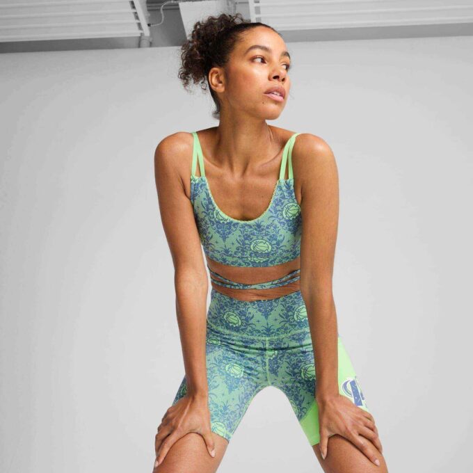 Bralette de alta sujeción LACE EM UP para mujer