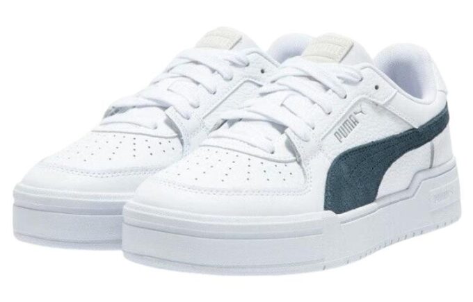 Ca Pro Suede “Blanco Azul Marino”