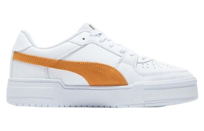 Ca Pro Suede “Blanco Naranja”