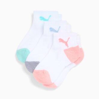 Calcetines de media caña de rizo para niños grandes (3 pares)