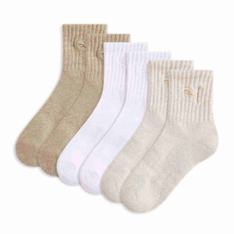 Calcetines de media caña para mujer (3 pares)