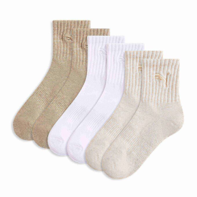 Calcetines de media caña para mujer (3 pares) Calcetines de media caña para mujer (3 pares)