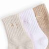 Calcetines de media caña para mujer (3 pares) Calcetines de media caña para mujer (3 pares)