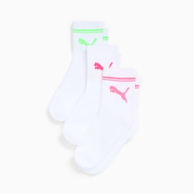 Calcetines de media caña para niños grandes (3 pares)