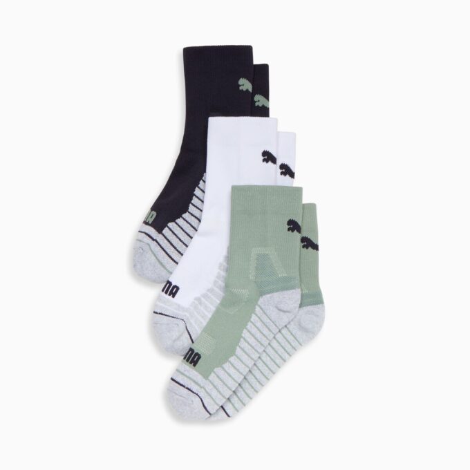 Calcetines de media caña para niños grandes (3 pares)