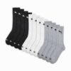 Calcetines de rizo medio para hombre (6 pares)