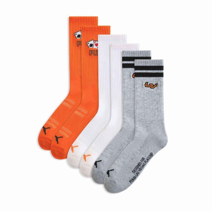 Calcetines deportivos Las Vegas para hombre (paquete de 3)