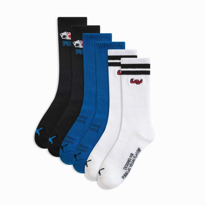 Calcetines deportivos Las Vegas para hombre (paquete de 3)