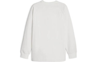Camisa clásica texturizada de cuello redondo de la serie Popular “Blanca”