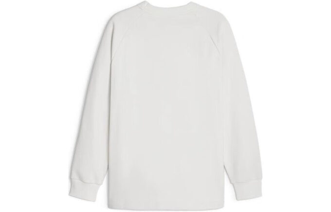 Camisa clásica texturizada de cuello redondo de la serie Popular “Blanca”