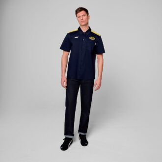 Camisa con botones delanteros para hombre de Williams Racing