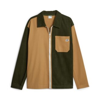 Camisa de pana Downtown “Marrón Verde Oliva”