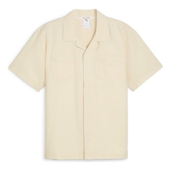 Camisa de seersucker MMQ “Nieve alpina”