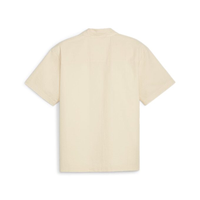 Camisa de seersucker MMQ “Nieve alpina”