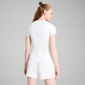Camiseta ajustada para mujer con elementos esenciales de armario