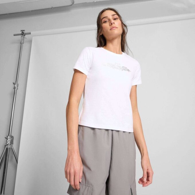 Camiseta ajustada para mujer PUMATECH-X Camiseta ajustada para mujer PUMATECH-X