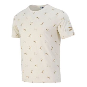 Camiseta AOP con gráficos clásicos de la marca LOVE