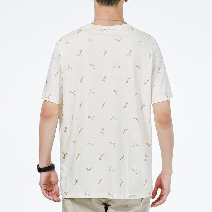 Camiseta AOP con gráficos clásicos de la marca LOVE