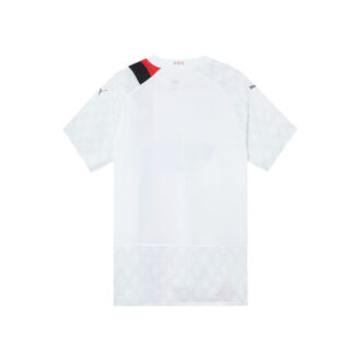 Camiseta auténtica de visitante del ACM con el logotipo “Blanca”