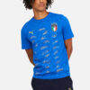 Camiseta azul del equipo ganador de la selección italiana 2021-2022
