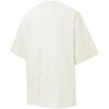 Camiseta beige con bolsillo y logo