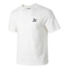 Camiseta blanca con bolsillo y logo
