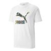 Camiseta blanca con logo grande