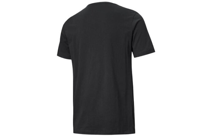 Camiseta casual de manga corta PUMA x Attempt Crossover para parejas, color negro