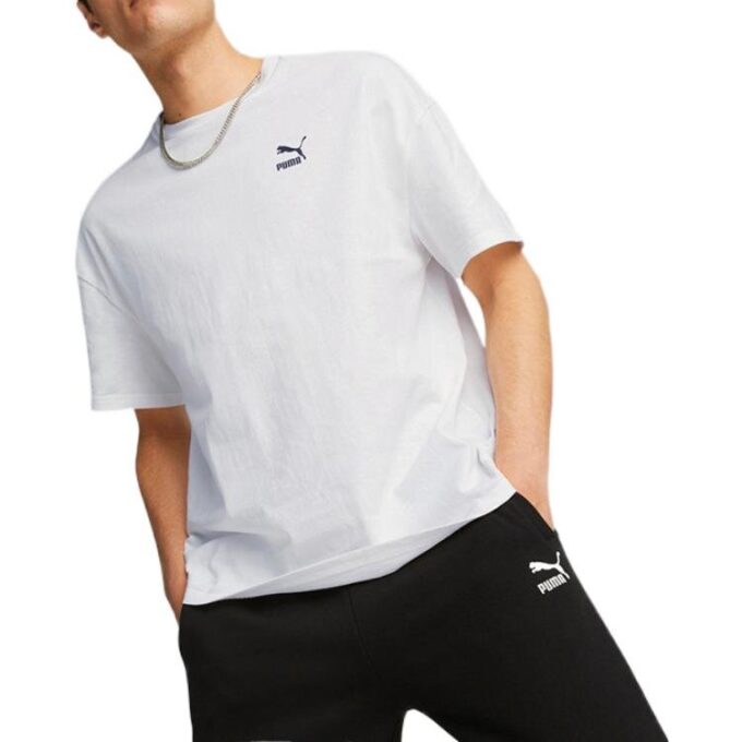 Camiseta clásica con logo “blanca”