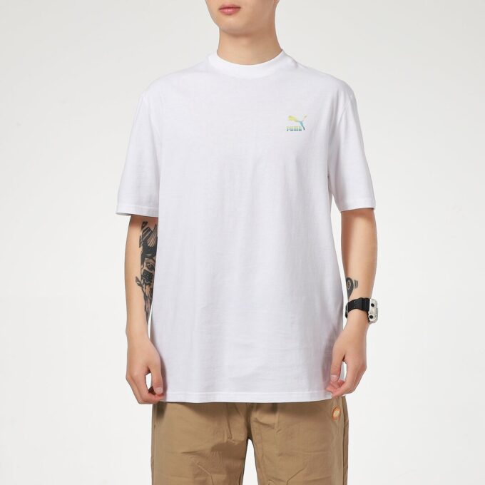 Camiseta clásica con logotipo “blanca”