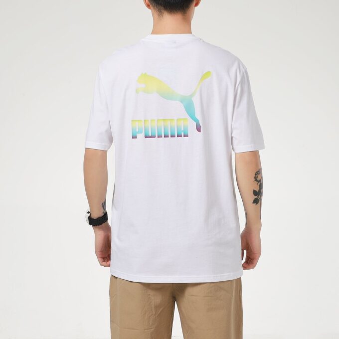 Camiseta clásica con logotipo “blanca”
