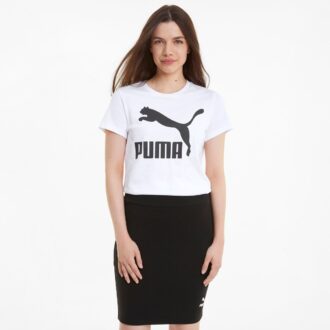 Camiseta clásica con logotipo para mujer