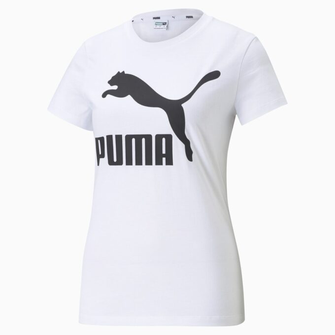 Camiseta clásica con logotipo para mujer Camiseta clásica con logotipo para mujer