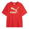Camiseta clásica de manga corta GS “Rojo y dorado”