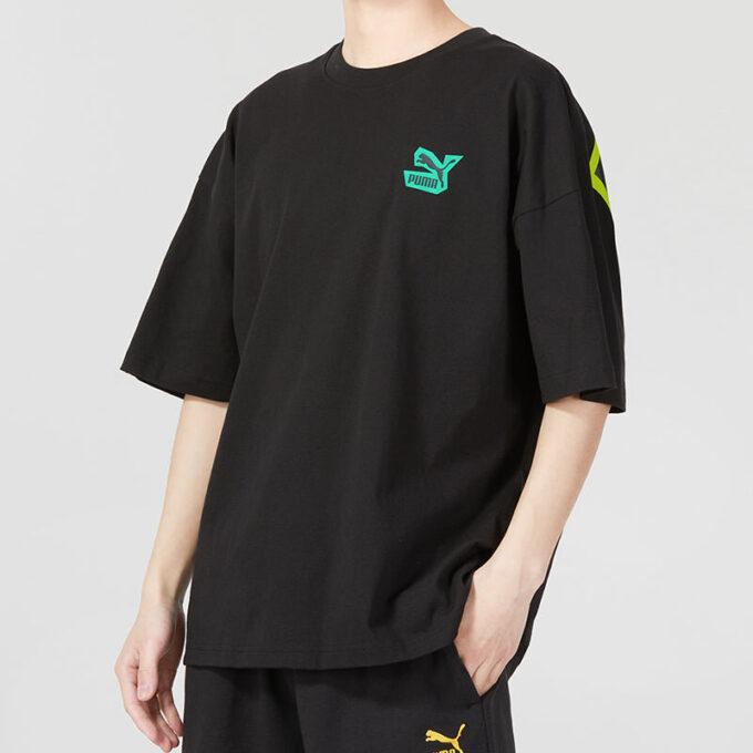Camiseta clásica de manga corta Street Sport “Negra”