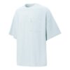 Camiseta con bolsillo y logo “Azul claro”