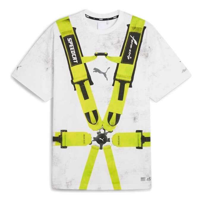 Camiseta con cinturón de seguridad PUMA x A$AP ROCKY “Blanco lima”