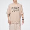 Camiseta con el logo “Beige Negro”