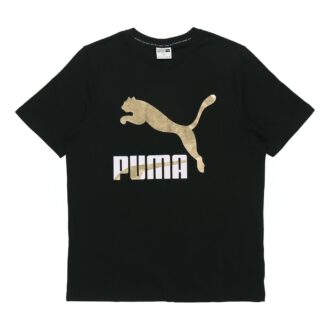 Camiseta con el logotipo clásico “Black Gold”