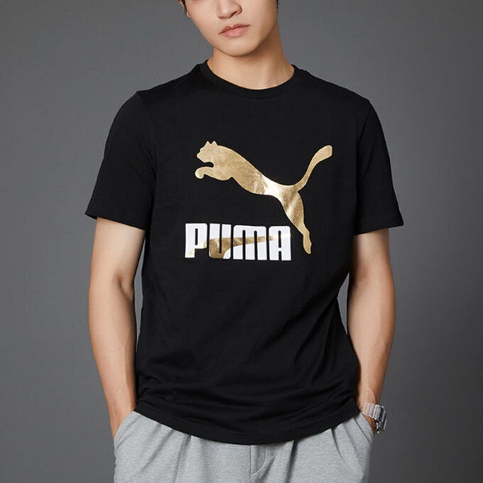 Camiseta con el logotipo clásico “Black Gold”