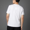 Camiseta con el logotipo clásico “Blanco, dorado y negro”