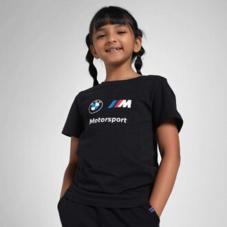 Camiseta con el logotipo de BMW M Motorsport Essentials para niños grandes
