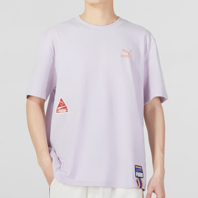 Camiseta con el logotipo de Sportswear “Morada”