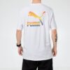 Camiseta con el logotipo del arcoíris “blanca”