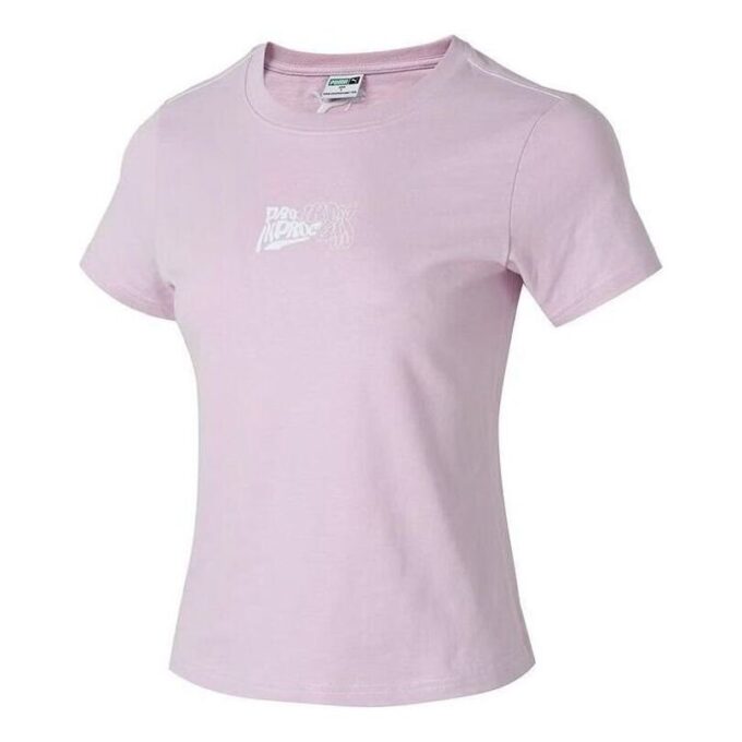 Camiseta con el logotipo rosa (WMNS)