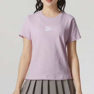 Camiseta con el logotipo rosa (WMNS)