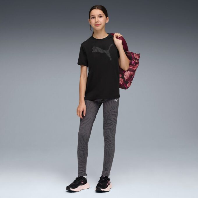 Camiseta con estampado animal para niños grandes Train All Day Essentials Camiseta con estampado animal para niños grandes Train All Day Essentials