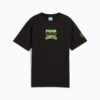 Camiseta con estampado relajado integral para niños grandes de HOOPS x TMNT Camiseta con estampado relajado integral para niños grandes de HOOPS x TMNT