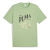 Camiseta con gráfico de frutas “Verde claro”