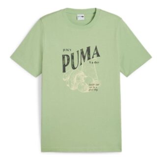 Camiseta con gráfico de frutas “Verde claro”